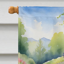 Load image into Gallery viewer, Rottweiler Spring Path House Flag