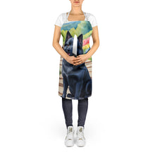 Load image into Gallery viewer, Schipperke Spring Path Apron – Artist-Designed Kitchen, BBQ &amp; Craft Apron