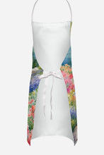 Load image into Gallery viewer, Scottish Deerhound Spring Path Apron – Artist-Designed Kitchen, BBQ &amp; Craft Apron