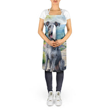 Load image into Gallery viewer, Scottish Deerhound Spring Path Apron – Artist-Designed Kitchen, BBQ &amp; Craft Apron