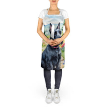 Load image into Gallery viewer, Scottish Terrier Spring Path Apron – Artist-Designed Kitchen, BBQ &amp; Craft Apron