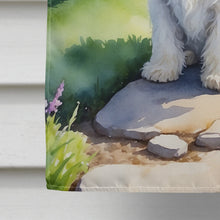 Load image into Gallery viewer, Sealyham Terrier Spring Path House Flag