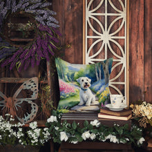Load image into Gallery viewer, Sealyham Terrier Spring Path Throw Pillow
