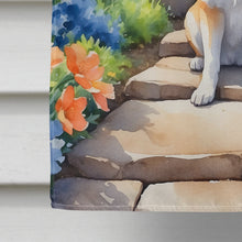 Load image into Gallery viewer, Shiba Inu Spring Path House Flag