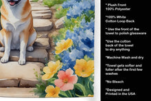 Load image into Gallery viewer, Shiba Inu Spring Path Kitchen Towel