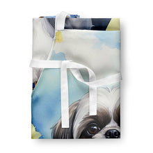 Load image into Gallery viewer, Shih Tzu Spring Path Apron – Artist-Designed Kitchen, BBQ &amp; Craft Apron