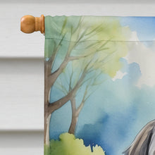 Load image into Gallery viewer, Shih Tzu Spring Path House Flag
