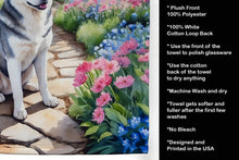 Load image into Gallery viewer, Siberian Husky Spring Path Kitchen Towel