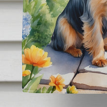 Load image into Gallery viewer, Silky Terrier Spring Path House Flag