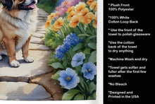 Load image into Gallery viewer, Tibetan Spaniel Spring Path Kitchen Towel