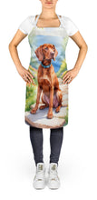 Load image into Gallery viewer, Vizsla Spring Path Apron – Artist-Designed Kitchen, BBQ &amp; Craft Apron