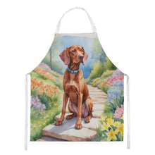 Load image into Gallery viewer, Vizsla Spring Path Apron – Artist-Designed Kitchen, BBQ &amp; Craft Apron