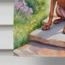 Load image into Gallery viewer, Vizsla Spring Path House Flag