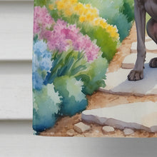 Load image into Gallery viewer, Weimaraner Spring Path House Flag