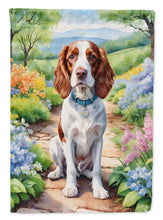 Load image into Gallery viewer, Welsh Springer Spaniel Spring Path Garden Flag  – Dog-Themed Floral Outdoor Decor