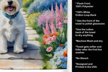 Load image into Gallery viewer, Westie Spring Path Kitchen Towel