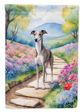 Load image into Gallery viewer, Whippet Spring Path House Flag