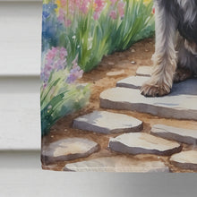 Load image into Gallery viewer, Wirehaired Pointing Griffon Spring Path House Flag