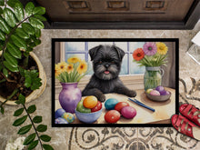 Load image into Gallery viewer, Decorating Easter Affenpinscher Doormat-24x36 Indoor / Outdoor Rug | Made in USA