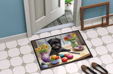 Load image into Gallery viewer, Decorating Easter Affenpinscher Doormat