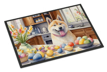Load image into Gallery viewer, Decorating Easter Akita Doormat-24x36 Indoor / Outdoor Rug | Made in USA