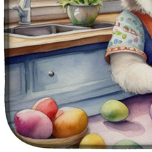 Load image into Gallery viewer, Decorating Easter Alaskan Malamute Dish Drying Mat