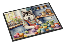 Load image into Gallery viewer, Decorating Easter Alaskan Malamute Doormat