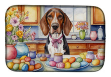 Load image into Gallery viewer, Decorating Easter American English Coonhound Dish Drying Mat