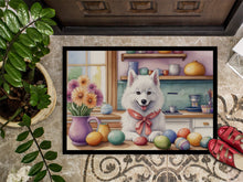 Load image into Gallery viewer, Decorating Easter American Eskimo Doormat-24x36 Indoor / Outdoor Rug | Made in USA