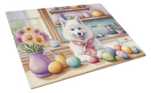Load image into Gallery viewer, Decorating Easter American Eskimo Glass Cutting Boards – Durable, Decorative Kitchen Art