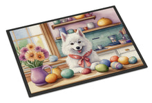 Load image into Gallery viewer, Decorating Easter American Eskimo Doormat