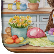 Load image into Gallery viewer, Decorating Easter American Water Spaniel Dish Drying Mat