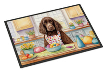Load image into Gallery viewer, Decorating Easter American Water Spaniel Doormat-24x36 Indoor / Outdoor Rug | Made in USA