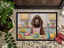 Load image into Gallery viewer, Decorating Easter American Water Spaniel Doormat