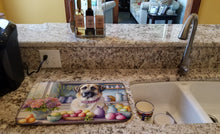 Load image into Gallery viewer, Decorating Easter Anatolian Shepherd Dog Dish Drying Mat