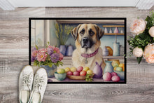 Load image into Gallery viewer, Decorating Easter Anatolian Shepherd Dog Doormat