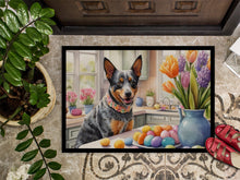 Load image into Gallery viewer, Decorating Easter Australian Cattle Dog Doormat-24x36 Indoor / Outdoor Rug | Made in USA