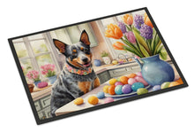 Load image into Gallery viewer, Decorating Easter Australian Cattle Dog Doormat