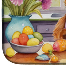 Load image into Gallery viewer, Decorating Easter Australian Terrier Dish Drying Mat