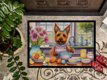 Load image into Gallery viewer, Decorating Easter Australian Terrier Doormat-24x36 Indoor / Outdoor Rug | Made in USA