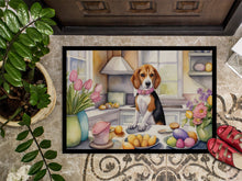 Load image into Gallery viewer, Decorating Easter Beagle Doormat