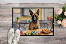 Load image into Gallery viewer, Decorating Easter Belgian Malinois Doormat-24x36 Indoor / Outdoor Rug | Made in USA