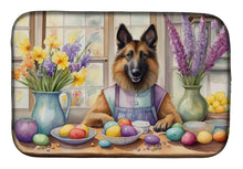 Load image into Gallery viewer, Decorating Easter Belgian Tervuren Dish Drying Mat
