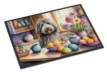 Load image into Gallery viewer, Decorating Easter Bergamasco Sheepdog Doormat-24x36 Indoor / Outdoor Rug | Made in USA