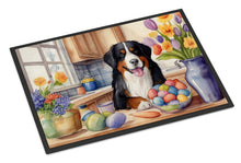 Load image into Gallery viewer, Decorating Easter Bernese Mountain Dog Doormat-24x36 Indoor / Outdoor Rug | Made in USA
