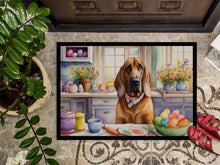 Load image into Gallery viewer, Decorating Easter Bloodhound Doormat