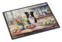 Load image into Gallery viewer, Decorating Easter Border Collie Doormat-24x36 Indoor / Outdoor Rug | Made in USA