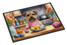 Load image into Gallery viewer, Decorating Easter Border Terrier Doormat-24x36 Indoor / Outdoor Rug | Made in USA