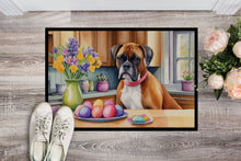 Load image into Gallery viewer, Decorating Easter Boxer Doormat - 18X27 Indoor / Outdoor Rug | Made in USA