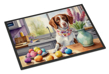 Load image into Gallery viewer, Decorating Easter Brittany Spaniel Doormat
